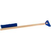 Snow Brush with ABS Scraper, Poly/Plastic Blade, 25" Long Southpoint Industrial Supply