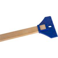 Snow Brush with ABS Scraper, Poly/Plastic Blade, 25" Long Southpoint Industrial Supply
