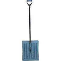 Snow Shovel, Polypropylene Blade, 17-1/2" Wide, Straight Handle Southpoint Industrial Supply