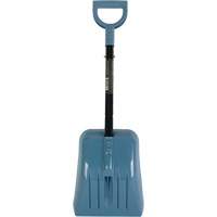 Collapsible Snow Shovel, Polypropylene Blade, 10" Wide, Straight Handle Southpoint Industrial Supply
