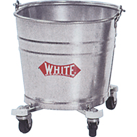 Steel Mop Buckets, 6.5 US Gal. (26 qt.) Capacity NB749 | Southpoint Industrial Supply