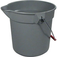 Brute<sup>®</sup> Bucket, 2.5 US Gal. (10 qt.) Capacity, Grey NB853 | Southpoint Industrial Supply