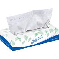 Surpass&reg; Facial Tissue, 2 Ply, 8.3" L x 7.8" W, 100 Sheets/Box Southpoint Industrial Supply