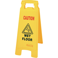 "Wet Floor" Safety Signs, English with Pictogram NC528 | Southpoint Industrial Supply