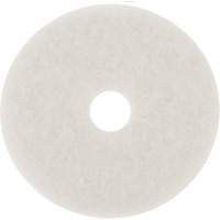 Floor Pad, 19", Polish, White NC663 | Southpoint Industrial Supply