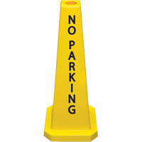 "No Parking" Lamba Traffic Cones, English Southpoint Industrial Supply