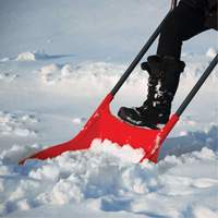 Alpine Sleigh Snow Shovel, 23-1/2" Blade Width Southpoint Industrial Supply