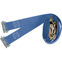 Logistic Straps, Ratchet, 2" W x 20' L, 1000 lbs. (454 kg) WLL Southpoint Industrial Supply