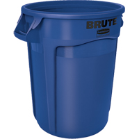 Round Brute<sup>®</sup> Containers, Bulk, Polyethylene, 32 US gal. NG251 | Southpoint Industrial Supply