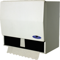 Roll or Single-Fold Towel Dispenser , Manual, 10.5" W x 6.75" D x 9.5" H NI160 | Southpoint Industrial Supply
