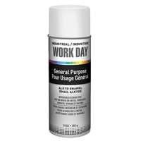 Industrial Enamel Paint, White, Gloss, 10 oz., Aerosol Can NI472 | Southpoint Industrial Supply