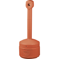 Smoker’s Cease-Fire<sup>®</sup> Cigarette Butt Receptacle, Free-Standing, Plastic, 1 US gal. Capacity, 30" Height NI705 | Southpoint Industrial Supply