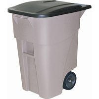 Brute<sup>®</sup> Roll Out Containers, Plastic, 50 US gal. NI825 | Southpoint Industrial Supply