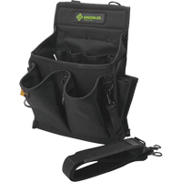 Tool Bag, Nylon, 20 Pockets, Black Southpoint Industrial Supply