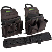Tool Belt Combo, Polyester, Black Southpoint Industrial Supply
