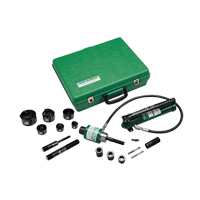 Hydraulic Knockout Kit with Hand Pump and Slug-Buster&reg; Punches Southpoint Industrial Supply