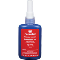 Adh&eacute;sif frein-filet, Rouge, &eacute;lev&eacute;, 50 ml, Bouteille Southpoint Industrial Supply