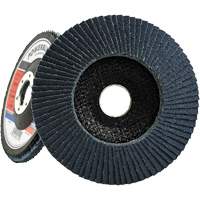 Disque &agrave; lamelles PowerBlend, 4-1/2" x 7/8", Type 29, Grain Z40, Alumine de zirconium Southpoint Industrial Supply