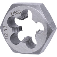 Fraise hexagonale SAE, dia. 1", Filet de 1/2"-13NC, Acier alli&eacute; Southpoint Industrial Supply