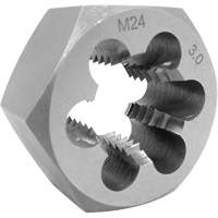 Fraise hexagonale m&eacute;trique, dia. 1", Filet de 10 mm-1, Acier alli&eacute; Southpoint Industrial Supply