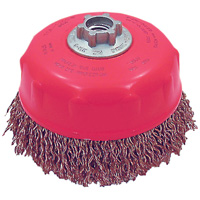 Brosse-boisseau &agrave; fils ondul&eacute;s MAXI-CRIMPED de premi&egrave;re qualit&eacute; Southpoint Industrial Supply