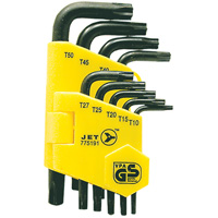 JTK-9TP Tamperproof Key Set, 9 Pcs., Torx&reg; Southpoint Industrial Supply