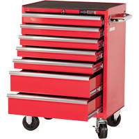 PRC2707 Pro Series Roller Cabinet, 7 Drawers, 27" W x 16" D x Red Southpoint Industrial Supply