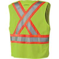 6936 Veste de s&eacute;curit&eacute; d&eacute;tachable en 5 points, Jaune lime haute visibilit&eacute;, 2T-Grand, Polyester Southpoint Industrial Supply