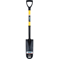 Drain Spade Shovels, Tempered Steel, 16" x 6" Blade, 28-1/2" L, D-Grip Handle NJ096 | Southpoint Industrial Supply