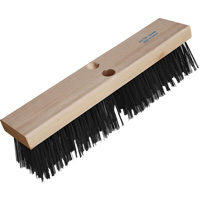 Road Warrior Extra Heavy-Duty Push Broom, 16", X-Coarse, Wire Bristles NJC048 | Southpoint Industrial Supply