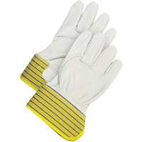 Classic Fitter Gloves, Large, Grain Cowhide Palm, Fleece Inner Lining Southpoint Industrial Supply
