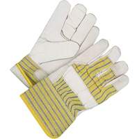 Gants d'ajusteur classiques, Taille unique, Paume en Cuir fleur de vache, Doublure en Molleton de coton Southpoint Industrial Supply