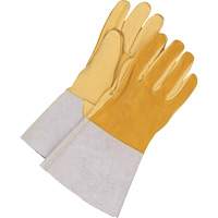 Welder Gloves, Grain Deerskin, Size Large Southpoint Industrial Supply