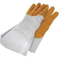 Gander Brand Reverse Grain TIG Welder Gloves, Grain Deerskin, Size 10 Southpoint Industrial Supply