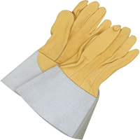 Gander Brand Reverse Grain TIG Welder Gloves, Grain Deerskin, Size 10 Southpoint Industrial Supply