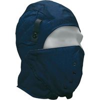 Classic Hardhat Liner with Face Mask, Fleece/Cotton Lining, One Size Southpoint Industrial Supply