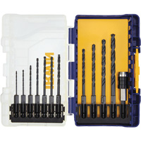 Jeu de forets s&eacute;rie courte, 12 morceaux, Acier rapide Southpoint Industrial Supply
