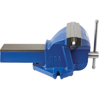 Mechanic's Vise, 8" Jaw Width, 4" Throat Depth Southpoint Industrial Supply