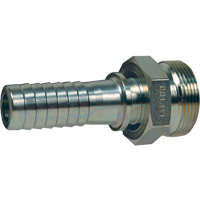 Boss Spud x Hose Shank, Steel, 2" Southpoint Industrial Supply