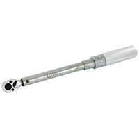 Micro-Adjustable Torque Wrench, Click, 3/8" Square Drive, 30 - 250 in-lbs. Southpoint Industrial Supply