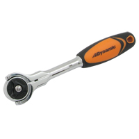 Swivel-Head Ratchet Wrench, 1/4" Drive, Cushion Grip Handle Southpoint Industrial Supply