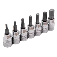 Standard SAE Socket Set, 7 Pcs Southpoint Industrial Supply