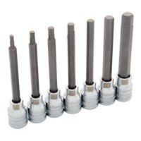 Long SAE Socket Set, 7 Pcs Southpoint Industrial Supply