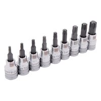 Standard Socket Set, Torx&reg;, 3/8" Drive, 9 Pcs Southpoint Industrial Supply