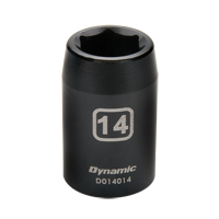Metric Socket, Impact, 8 mm, 1/2" Drive, 6 Points Southpoint Industrial Supply