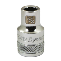 SAE Socket, 3/8", 1/2" Drive, 12 Points Southpoint Industrial Supply