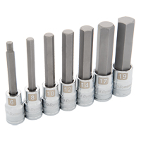 Long Metric Socket Set, 7 Pcs Southpoint Industrial Supply