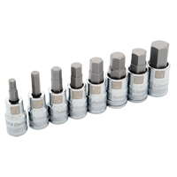 Standard SAE Socket Set, 8 Pcs Southpoint Industrial Supply