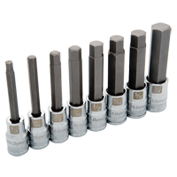 Long SAE Socket Set, 8 Pcs Southpoint Industrial Supply