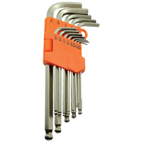Ball End Hex Key Set, 13 Pcs., Imperial Southpoint Industrial Supply